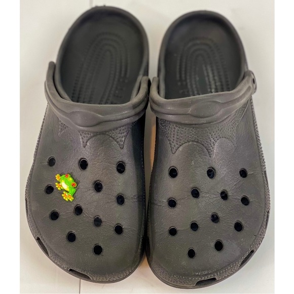 Crocs Black Clog Sandals - Picture 1 of 11